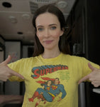 Lois Saves Superman #57 Adult Women's Short Sleeve Short Sleeve Yellow Shirt - Superman Stuff