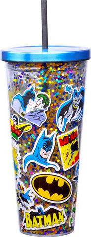Batman 32oz Glitter Cup - supermanstuff.com
