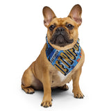 Greetings from Metropolis Illinois Mural Patterned Bandana - supermanstuff.com