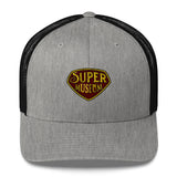 Super Museum Logo Trucker Cap - Superman Stuff