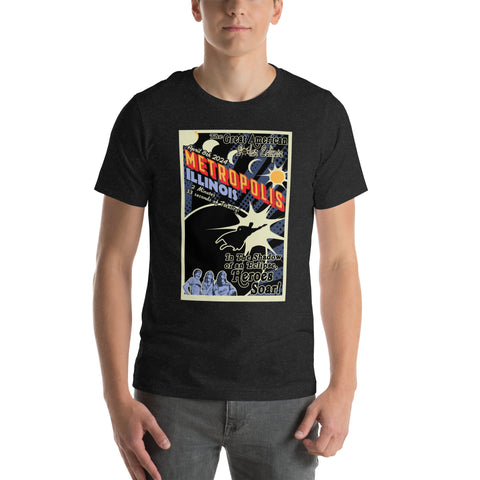 2024 Great American Solar Eclipse "Heroes Soar" Metropolis Illinois Shirt - Superman Stuff