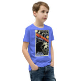 2024 Great American Solar Eclipse "Heroes Soar" Metropolis Illinois Youth Short Sleeve T-Shirt - Superman Stuff