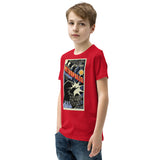 2024 Great American Solar Eclipse "Heroes Soar" Metropolis Illinois Youth Short Sleeve T-Shirt - Superman Stuff