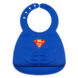 Silicone Bib: Superman - supermanstuff.com
