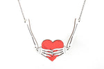 Bone Heart Necklace - supermanstuff.com
