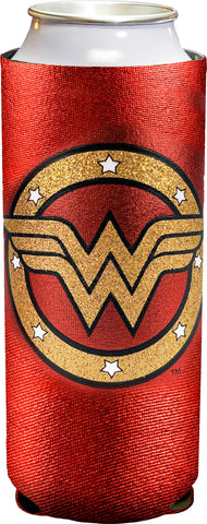 Wonder Woman Slim Can Hugger Koosie Cooler - supermanstuff.com