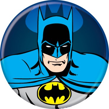 Batman Shadow Button - supermanstuff.com