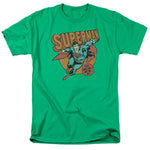 Superman Green This Looks Like a Job for Me Adult Regular Fit Short Sleeve Shirt - supermanstuff.com