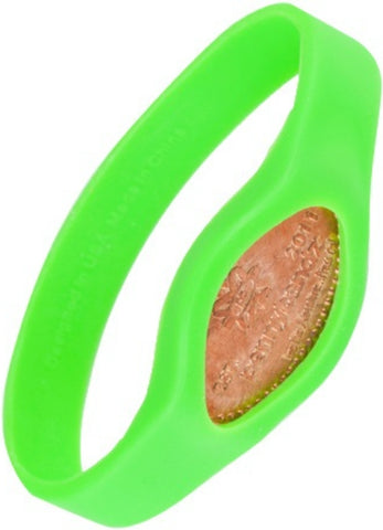 Youth Size Green Pennybandz Wristband - supermanstuff.com