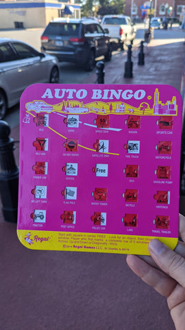 Auto Bingo Pink Board - supermanstuff.com