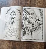 Justice League Jumbo 192 page Coloring and Activity Book - supermanstuff.com