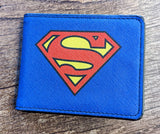 Superman Classic Shield Logo Bi-Fold Wallet - supermanstuff.com