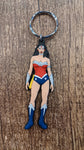 Wonder Woman figure Rubber PVC Keychain - supermanstuff.com