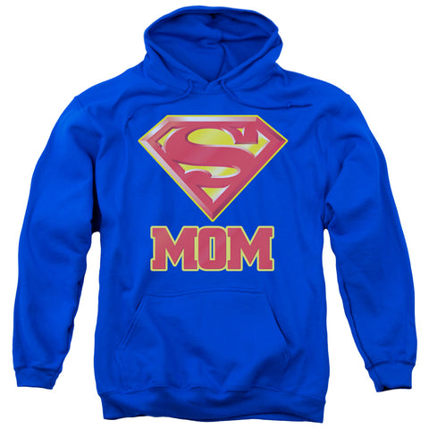 Supergirl Super Mom Adult Pull-Over Hoodie Sweatshirt - supermanstuff.com