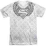 Superman Winged Shield Dye Sublimation Shirt - supermanstuff.com