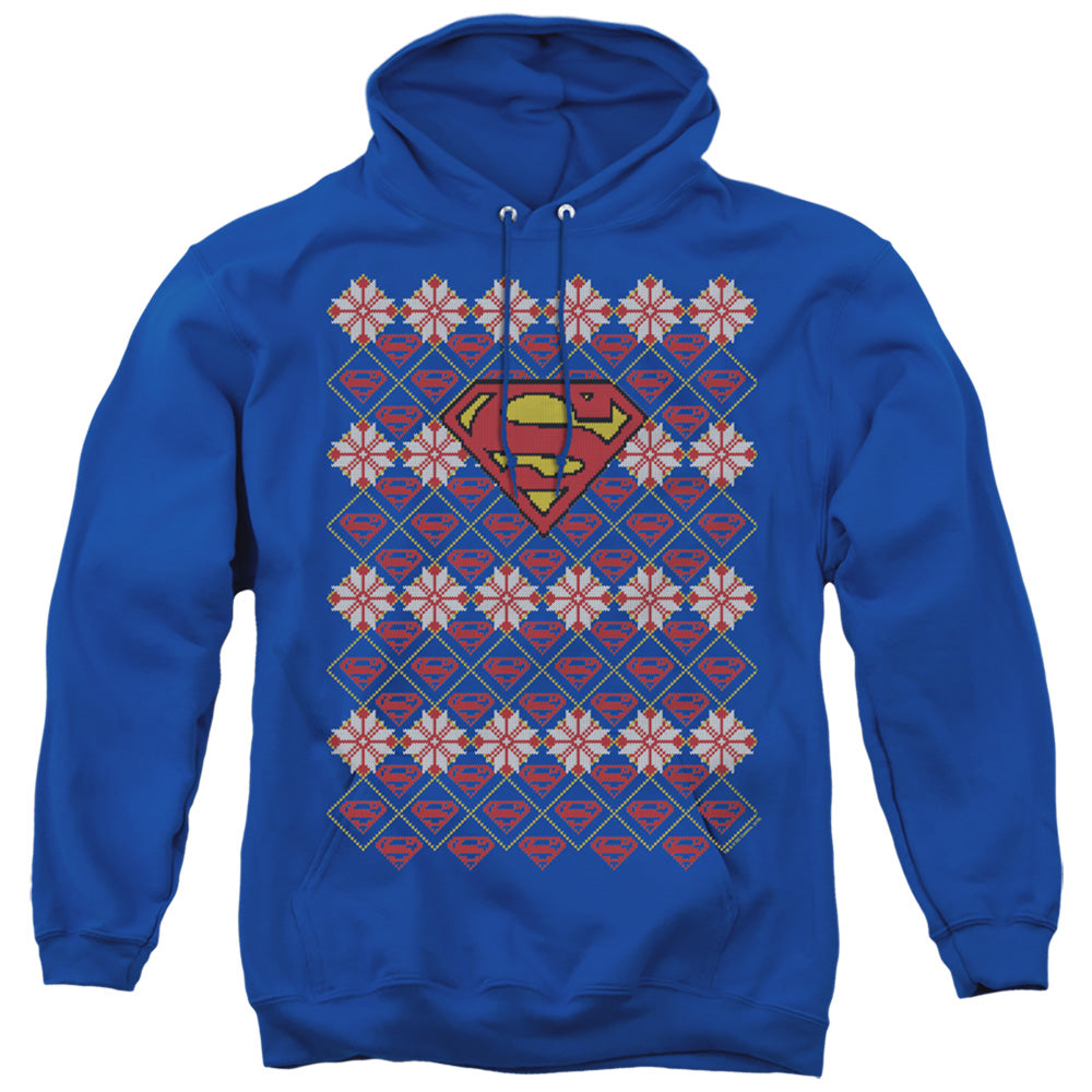 Blue hot sale superman hoodie