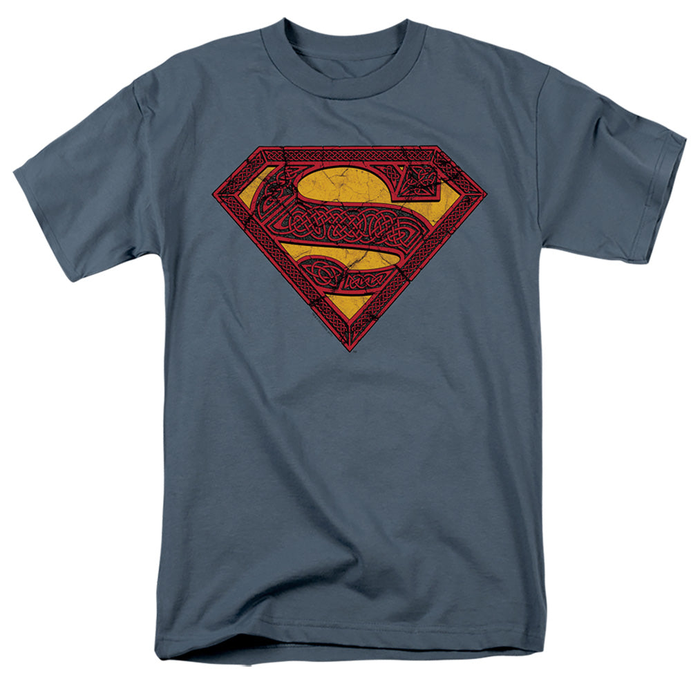 T-shirt Superman New 52 Avec Logo Shield - Produit Officiel Licence DC Comics, 100% Coton - 12