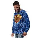 Super Museum Chirstmas Sweater - supermanstuff.com