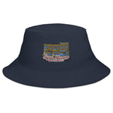 Super Museum Building Logo Bucket Hat - supermanstuff.com