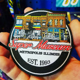 Super Museum Metropolis Illinois Logo Patch