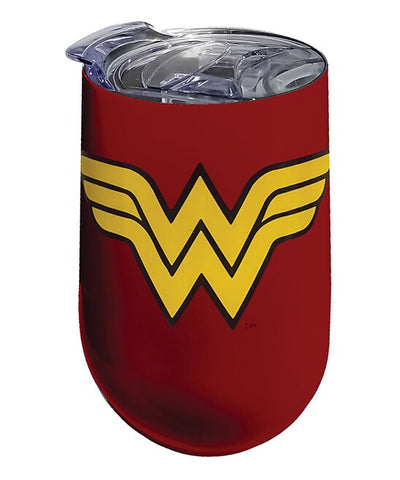 Wonder Woman Stainless Steel Tumbler with Lid