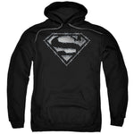 SUPERMAN "Barbed Wire"  Hooded Sweatshirt - supermanstuff.com