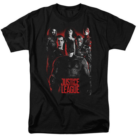 Justice League 2017 The League Black and Red SHIRT - supermanstuff.com