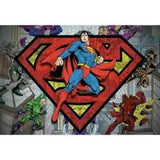 Superman & Villains 1000 pc Puzzle - supermanstuff.com