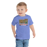 Super Museum Comic Logo Toddler Short Sleeve Shirt - supermanstuff.com