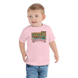 Super Museum Comic Logo Toddler Short Sleeve Shirt - supermanstuff.com
