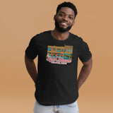 Super Museum Building Logo Unisex t-shirt - supermanstuff.com