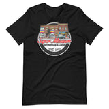 Super Museum Round Classic Logo Adult Short Sleeve Shirt - supermanstuff.com
