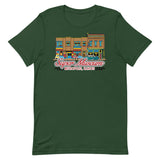 Super Museum Building Logo Unisex t-shirt - supermanstuff.com