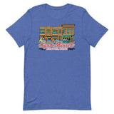 Super Museum Building Logo Unisex t-shirt - supermanstuff.com