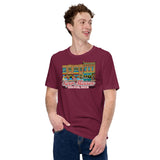 Super Museum Building Logo Unisex t-shirt - supermanstuff.com