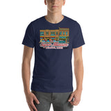 Super Museum Comic Style Adult Regular Fit Short Sleeve Shirt (Comes in Variety of Colors) - supermanstuff.com