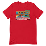 Super Museum Building Logo Unisex t-shirt - supermanstuff.com