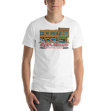 Super Museum Comic Style Adult Regular Fit Short Sleeve Shirt (Comes in Variety of Colors) - supermanstuff.com