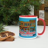 Super Museum Comic Style Mug with Color Inside - supermanstuff.com