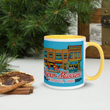 Super Museum Comic Style Mug with Color Inside - supermanstuff.com