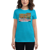 Super Museum Retro Logo Women's Short Sleeve Shirt - supermanstuff.com
