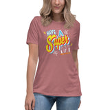 Have a Super Day Metropolis IL Women's Relaxed Super Museum T-Shirt - supermanstuff.com