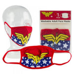 Wonder Woman Adult Logo Adjustable Face Cover Mask - supermanstuff.com