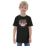 Retro Round Super Museum Logo Youth jersey shirt - supermanstuff.com