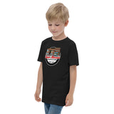 Retro Round Super Museum Logo Youth jersey shirt - supermanstuff.com