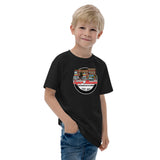 Retro Round Super Museum Logo Youth jersey shirt - supermanstuff.com