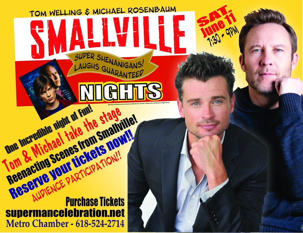 Tom Welling & Michael Rosenbaum Host Smallville Nights Metropolis