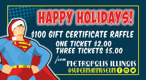 Enter To Win $100 Gift Card to SupermanStuff.com