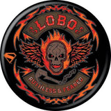 DC Supergirl 2026 Lobo Ruthless and Feared Button