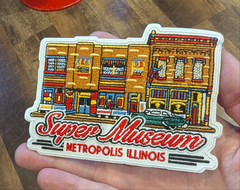 Super Museum Metropolis Illinois New Logo Patch